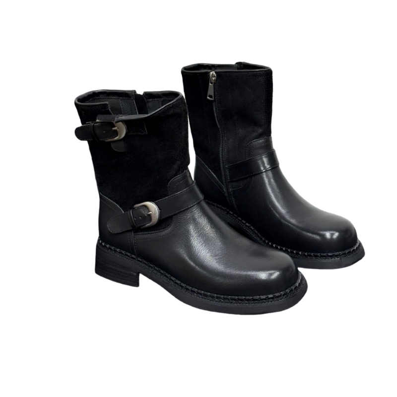 Leatherwork Designs - รองเท้าบูทสีขาวสำหรับผู้หญิง – ดีไซน์เรียบหรู ทันสมัย และมีสไตล์ รองเท้าบูททำงานแบบหุ้มข้อกลาง