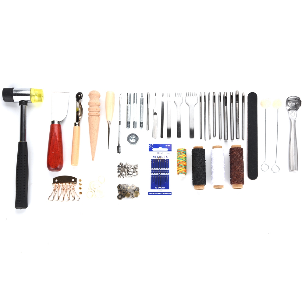 ชุดเครื่องมือทำหนัง 42 ชิ้น ชุ - Groover Stitching Tool บทวิจารณ์และราคา