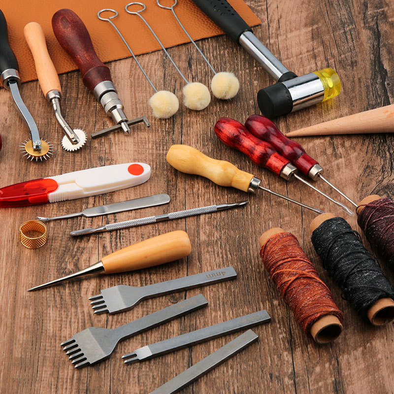 ชุดเครื่องมืองานหนัง ชุดซ่อมแซ - Groover Stitching Tool บทวิจารณ์และราคา