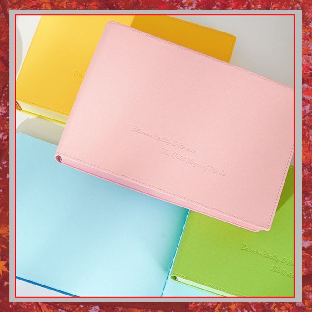 สมุดโน้ตสีอิฐหนาพิเศษ พร้อมหน้ - Leather Work Diary Covers บทวิจารณ์และราคา