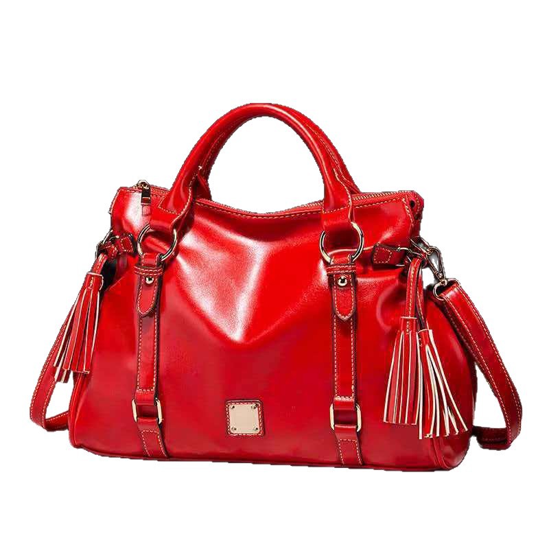 กระเป๋าโท้ทหนังนิ่มสไตล์เรโทรส - Leatherwork Designs บทวิจารณ์และราคา